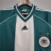 Germany 1998 World Cup Away Green Soccer Jersey